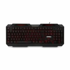 Everest KB-115 Usb 3 Renk Aydınlatmalı Siyah Q Klavye