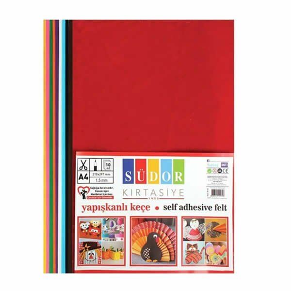 Südor SK333 20 x30 Yapışkanlı 10 lu Keçe