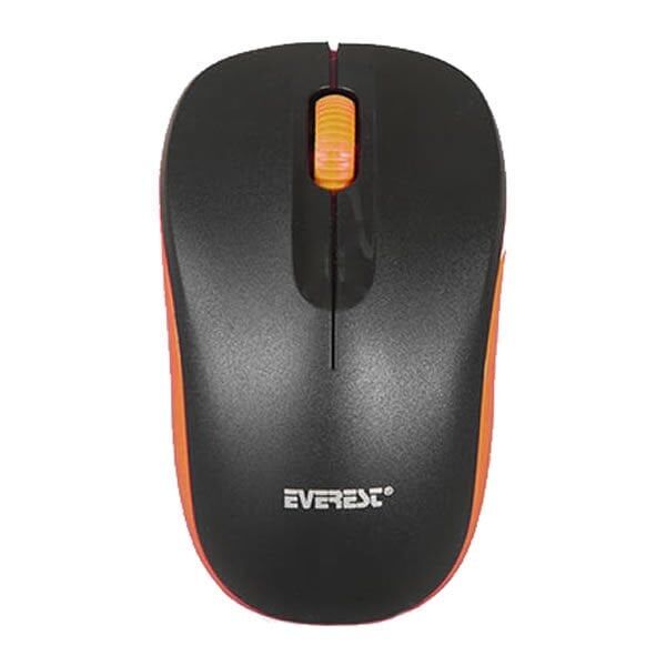 Everest SM-165 Siyah&Turuncu Usb 2.4 Ghz Kablosuz Mouse