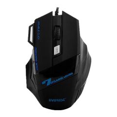 Everest SM-770 2000 Dpi Siyah Usb Kablolu Optik Mouse