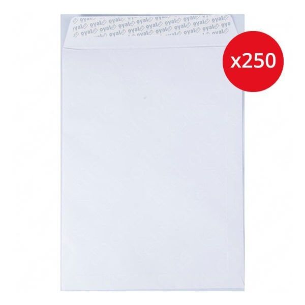 Oyal 26x35 110 gr 250 lLi Beyaz Torba Zarf