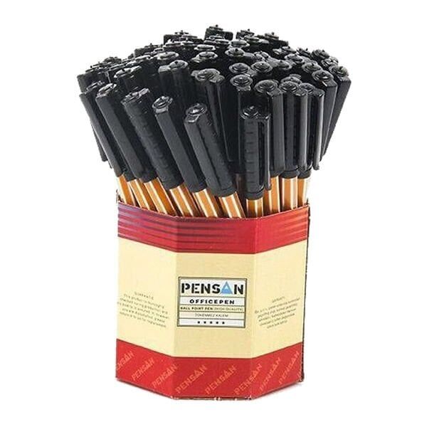 Pensan Officepen 60 lı 1,0 mm Siyah Tükenmez Kalem