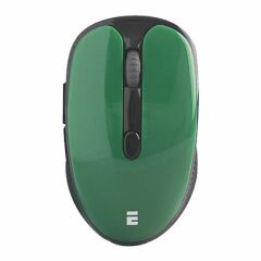 Everest SM-865 1600 Dpi 6D Alkalin Pilli Metalik Yeşil Kristal Kutulu Kablosuz Sessiz Mouse