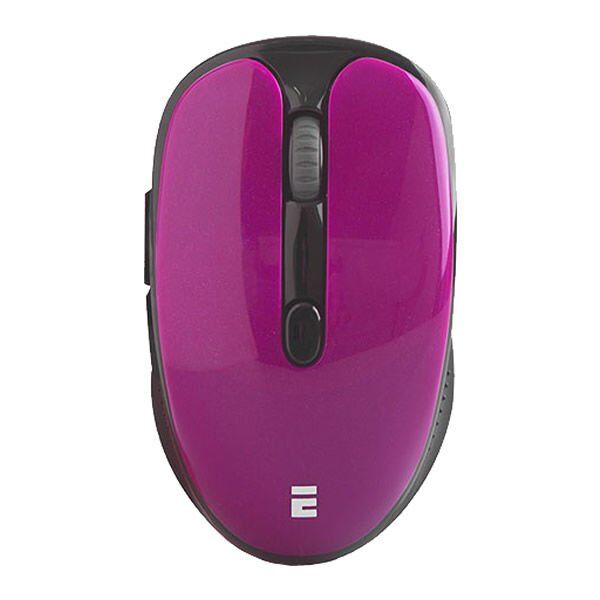 Everest SM-865 1600 Dpi 6D Alkalin Pilli Bordo Kristal Kutulu Kablosuz Sessiz Mouse