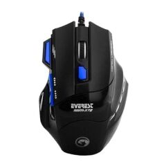Everest SGM-X7B Mavi Usb Gaming Mouse&Mousepad Seti