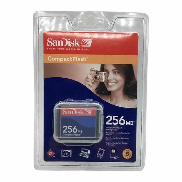 Sandisk Sdcfh-256 256 Mb Compactflash SD Kart