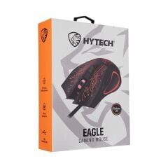 Hytech HY-X8 Eagle RGB Led Işıklı Siyah Oyuncu Mouse