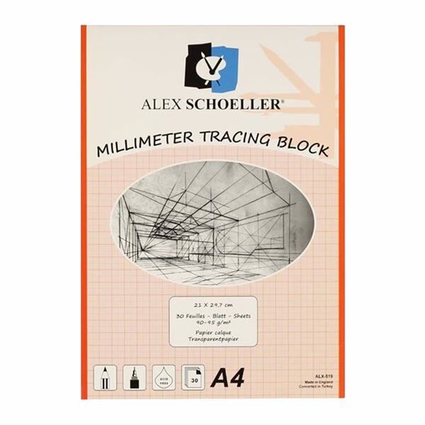 Alex Schoeller ALX-519 A4 30 lu Kırmızı Aydınger Kağıdı