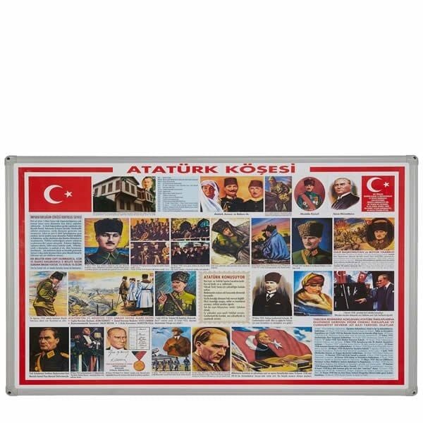 Panda PAN-501 70x100 Metal Çerçeveli Atatürk Köşesi