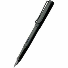 Lamy 17M Safari Metal Klips M Uç Mat Siyah Dolma Kalem