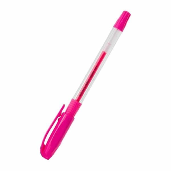 Pensan 1,0 mm Neon Pembe Jel Tükenmez Kalem
