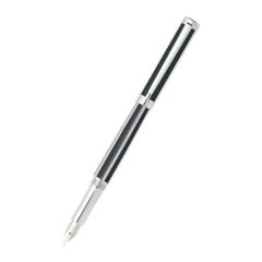 Sheaffer 9233-0 Intensity Çizgili Siyah M Uç Dolma Kalem