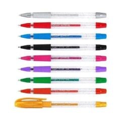 Pensan 1,0 mm Siyah Simli Jel Tükenmez Kalem