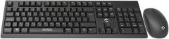 Everest KM-2510 Siyah Kablosuz Q Multimedia Klavye Mouse Set