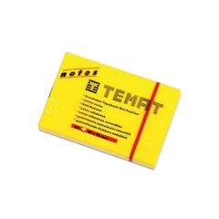 Temat 50x75 100 Yaprak Pastel Sarı Not Kağıdı