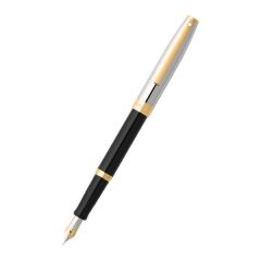 Sheaffer 9475-0 Sagaris Parlak Siyah Krom M Uç Dolma Kalem