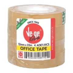 Ve-Ge 12x33 4 lü Office Tape Selefon Bant