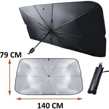Selex 140x79cm Araç İçin Şemsiye Tipi Güneşlik