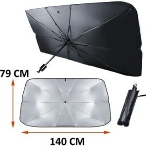 Selex 140x79cm Araç İçin Şemsiye Tipi Güneşlik