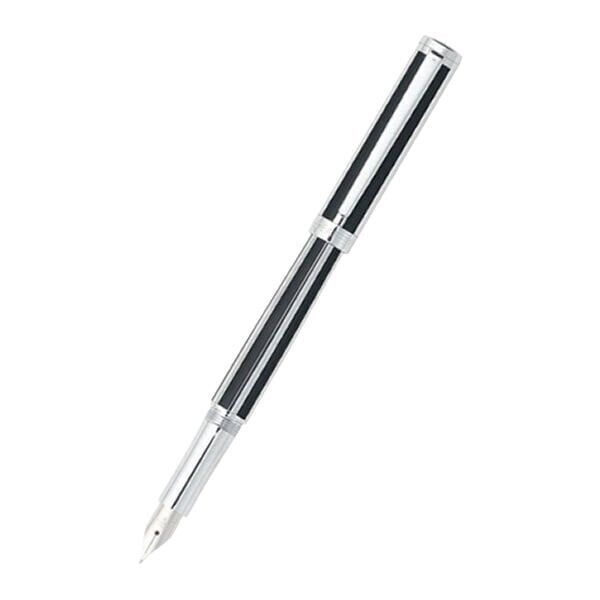Sheaffer 9233-0 Intensity Çizgili Siyah M Uç Dolma Kalem