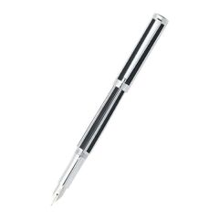 Sheaffer 9233-0 Intensity Çizgili Siyah M Uç Dolma Kalem