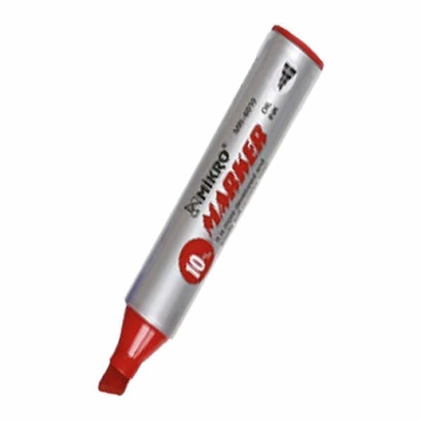 Mikro 6010 10 mm Kırmızı Markör Kalem