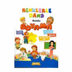 Gönül Yayıncılık İnce Renklerle Dans Boyama Kitabı