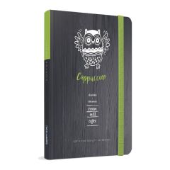 Gıpta Coffee Book 17x24 120 Yaprak Kareli İplik Dikişli Sert Kapaklı Defter