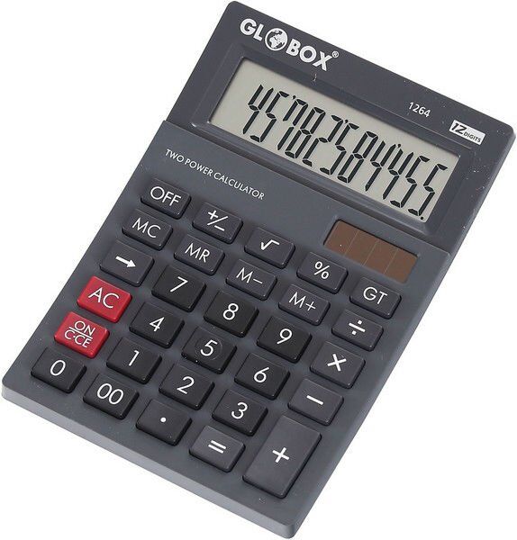 Globox 1264 12 Haneli Hesap Makinesi