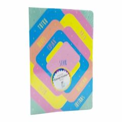 Tosbaa Dörtgen 12.5x17 Güzel Hisler Serisi Dörtgen Çizgisiz Defter