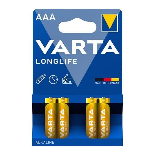 Varta 4106-4 AA 4 lü Longlife Kalem Pil