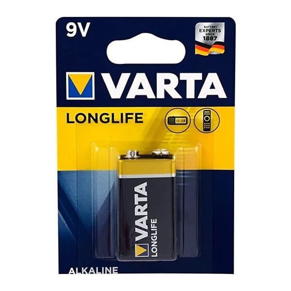 Varta 4122 9V Longlife Pil 4122-1