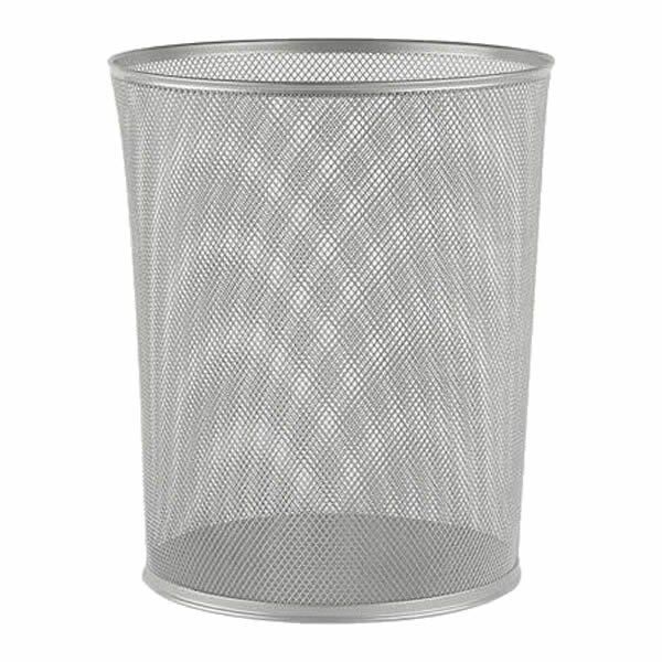Globox 6265 Gümüş Metal Çöp Kovası