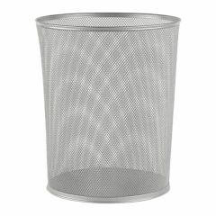 Globox 6265 Gümüş Metal Çöp Kovası