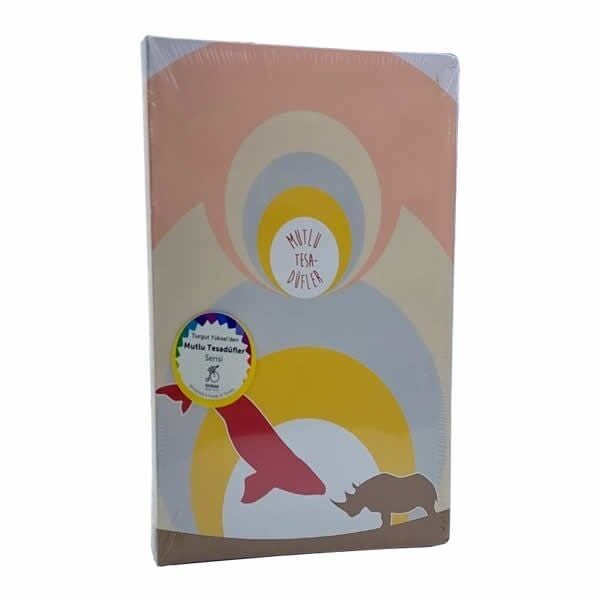 Tosbaa Mutlu Tesadüfler 5 15x20 Çizgisiz Defter