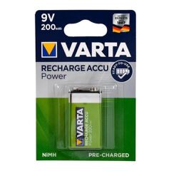 Varta 9V 200 Mah Şarjlı Ready To Use Pil