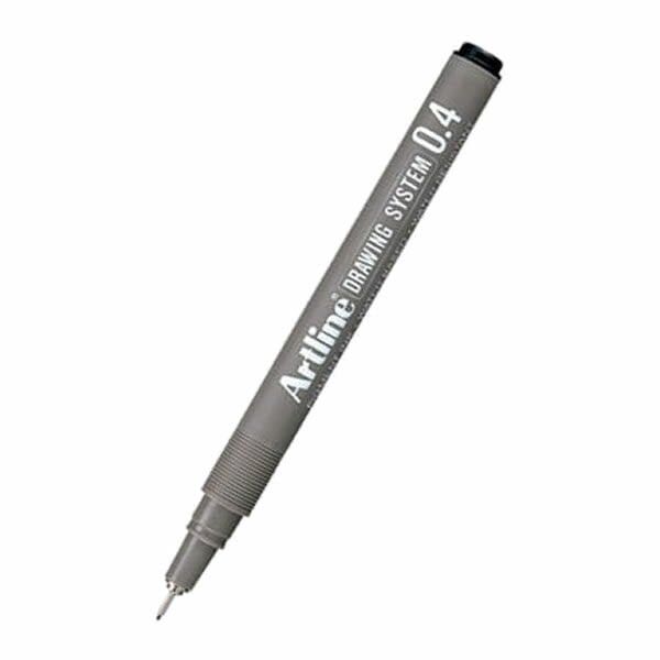 Artline 0,4 mm Siyah Çizim Kalemi