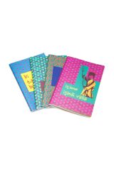 Tosbaa 13x19.5 Tabi Tabi Serisi Bi Tık Çizgisiz Defter