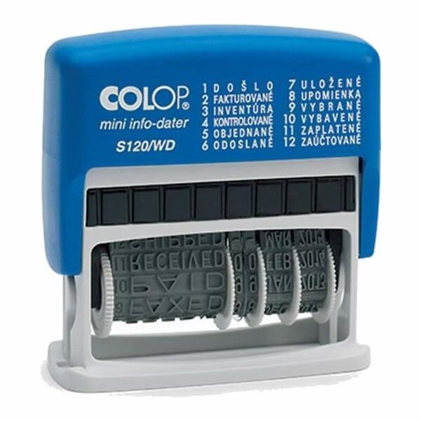 Colop Printer S120WD Hazır Tarih Kaşesi Boş Kaşe