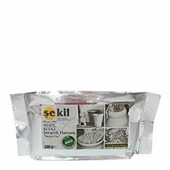 Şekil 500 gr Beyaz Seramik Hamuru