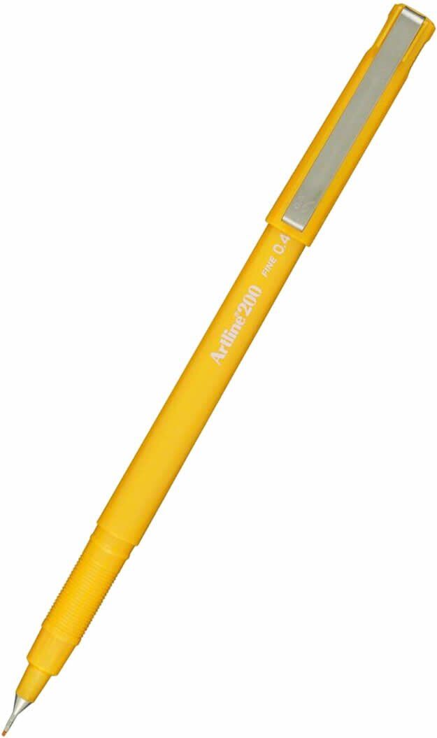 Artline 200N Sarı Fine Writing Kalem