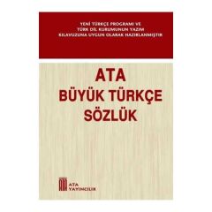 Ata Yayınları Sert Kapak Büyük Türkçe Sözlük