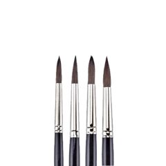 Brons BR-617 145 Serisi No:7-9-11-12 4 lü Suluboya Fırça Seti