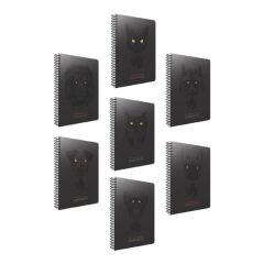 Gıpta Glow Notes A4 100 Yaprak Çizgili Spiralli Karton Kapaklı Defter