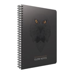 Gıpta Glow Notes A4 100 Yaprak Çizgili Spiralli Karton Kapaklı Defter