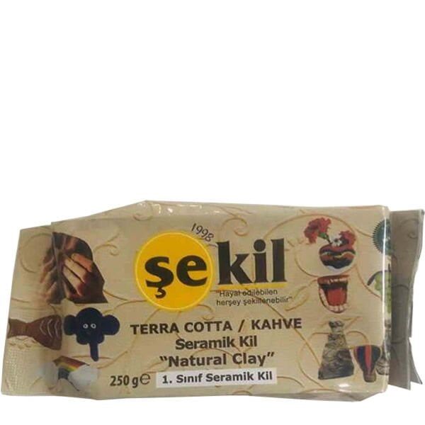 Şekil 250 gr Kahverengi Seramik Kil