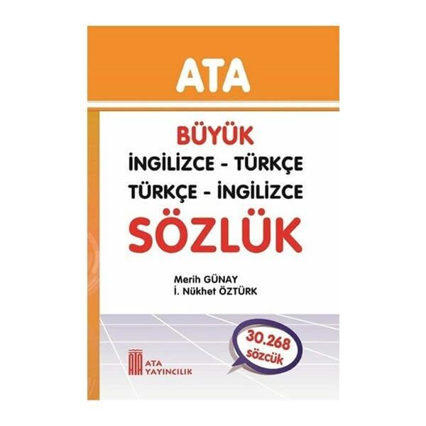Ata Yayınları Sert Kapak Büyük İngilizce Sözlük