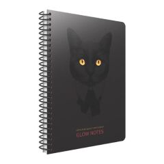 Gıpta Glow Notes 19x26 120 Yaprak Düz Spiralli Sert Kapaklı Defter
