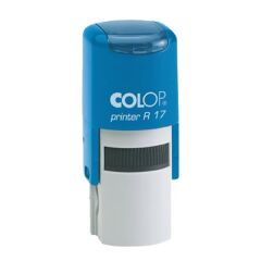 Colop Printer R17 Mavi Kasa Otomatik Yuvarlak Kaşe Boş Kaşe