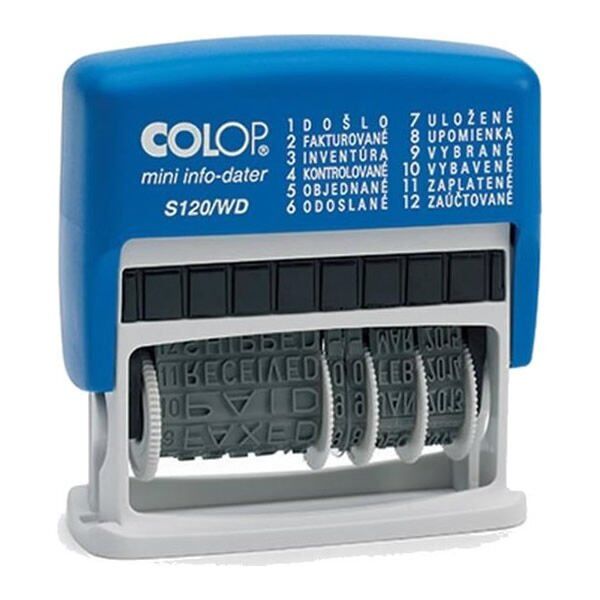 Colop Printer S120 Yazılı Mini Oto Tarih Kaşe Boş Kaşe